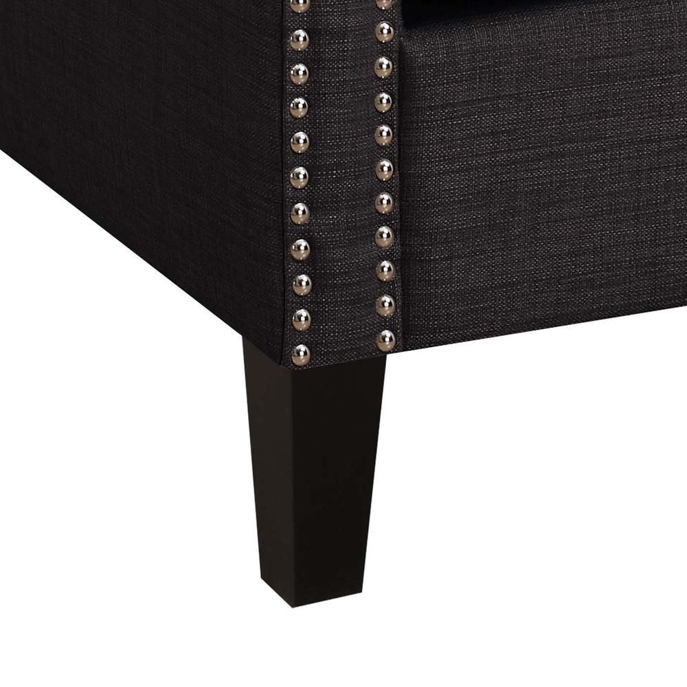 Emery Charcoal  Chair. Picture 8