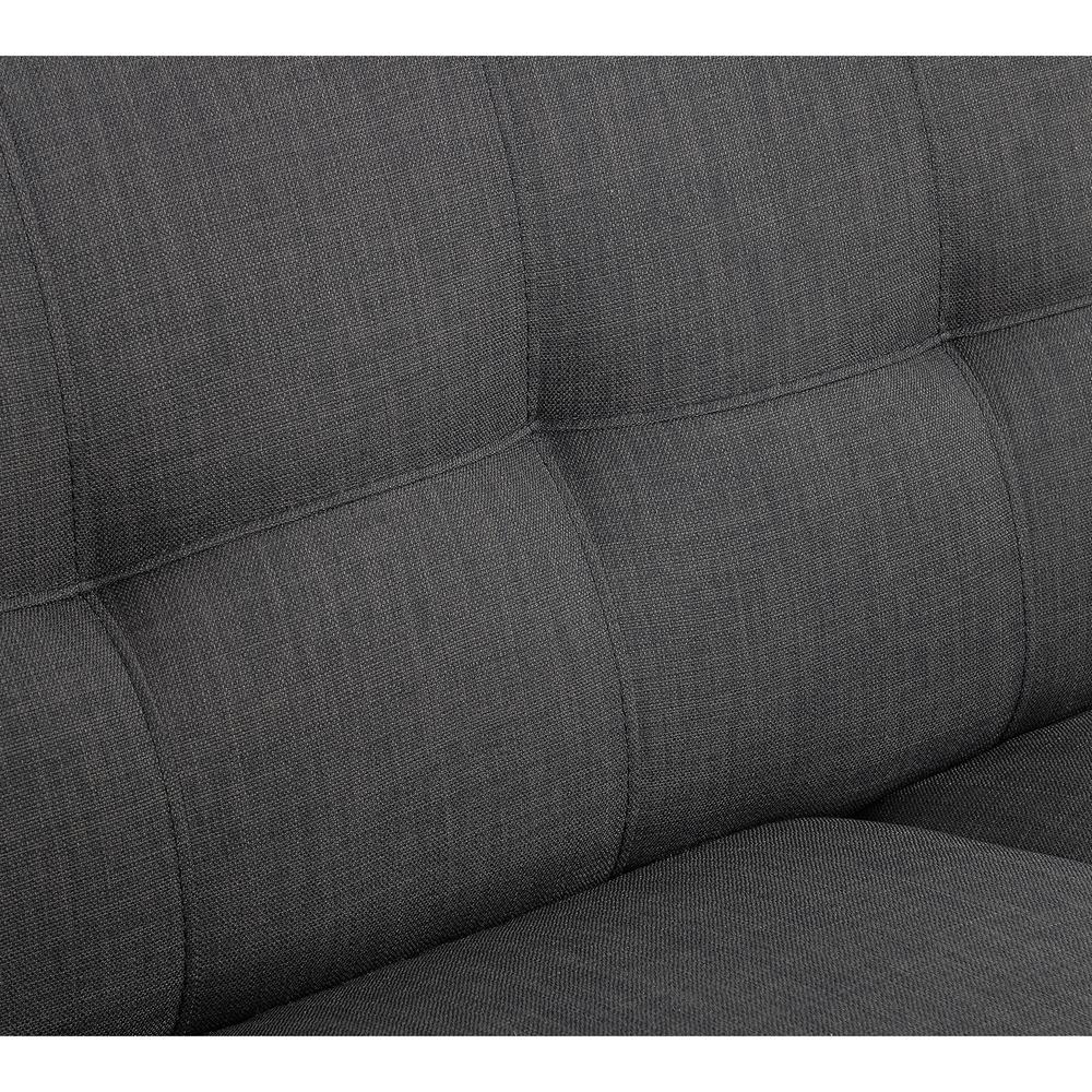 Hailey Chair in Charcoal. Picture 8