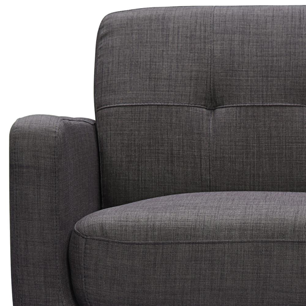 Hailey Chair in Charcoal. Picture 10