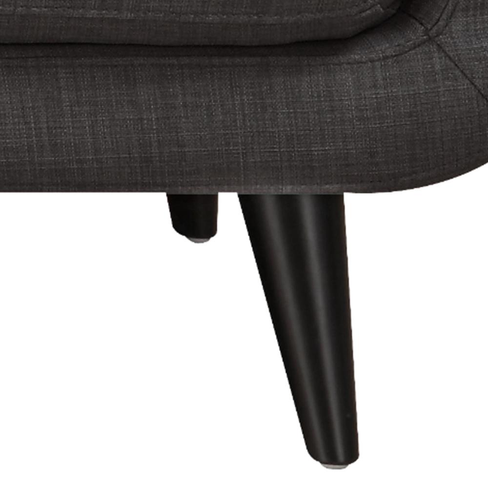 Hailey Chair in Charcoal. Picture 11