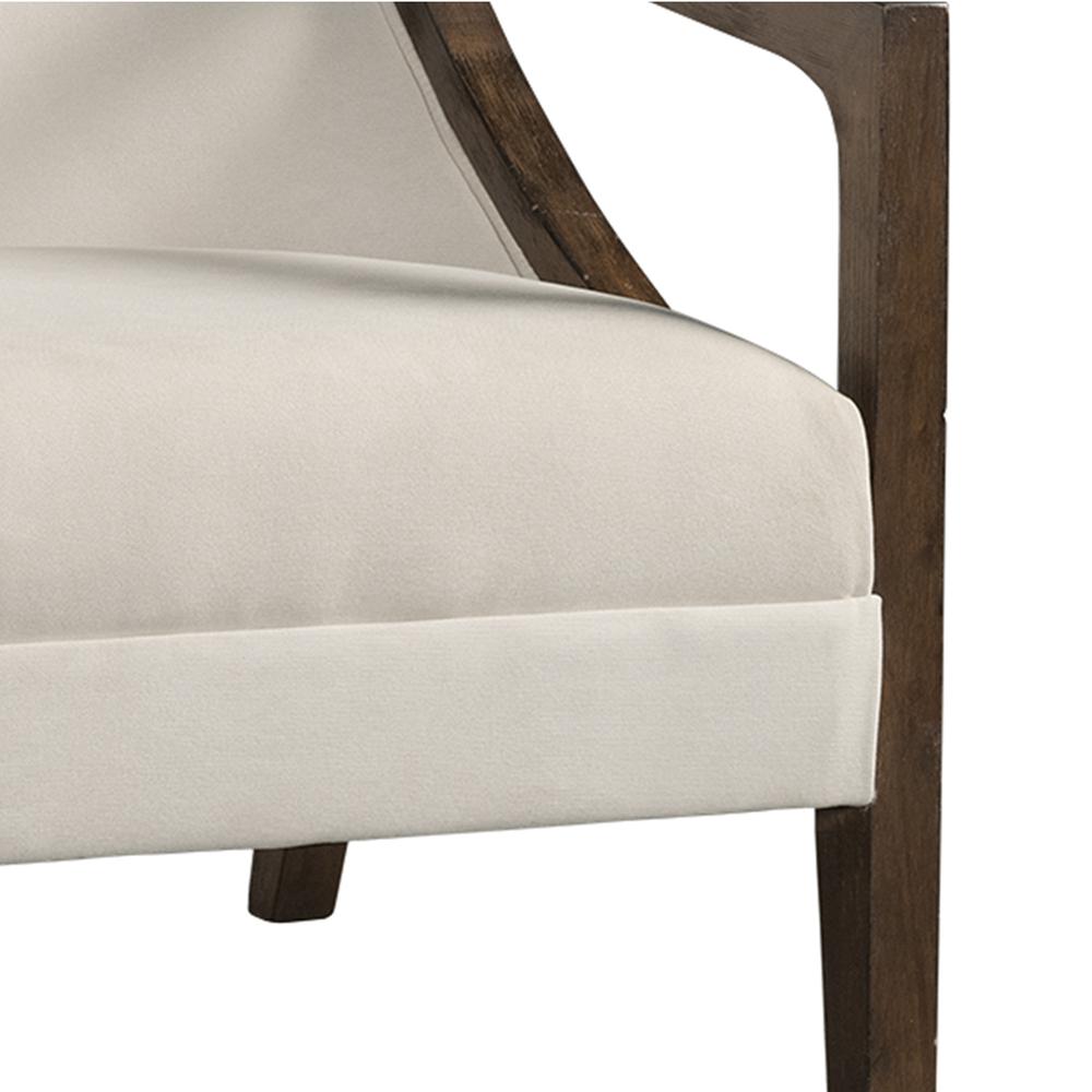 Dayna Accent Chair with Brown Frame. Picture 10