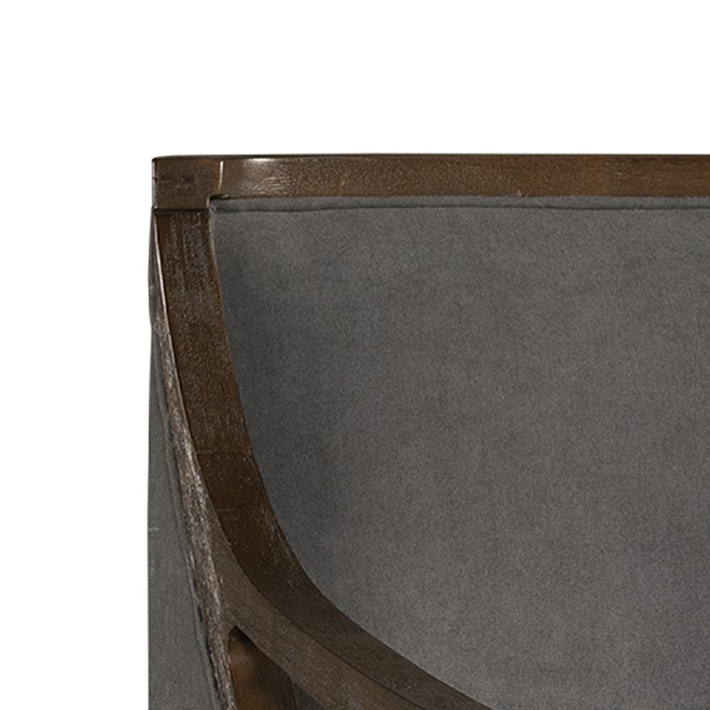 Dayna Accent Chair with Brown Frame. Picture 8