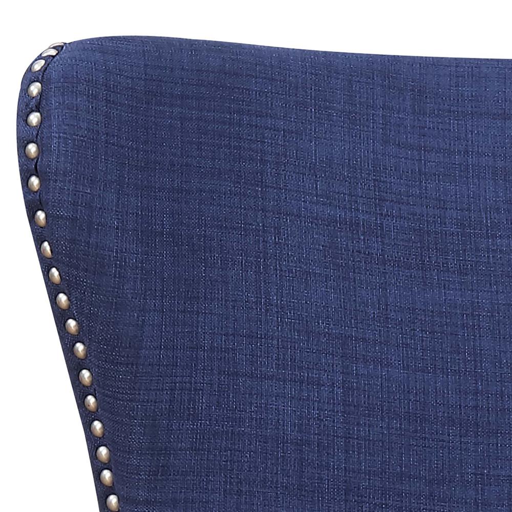 Kegan Accent Chair in Blue. Picture 4
