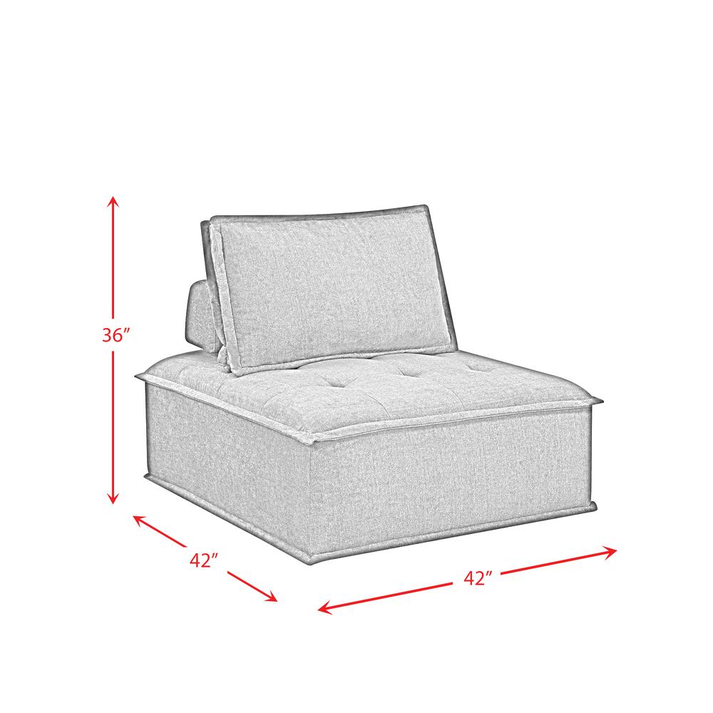 Picket House Furnishings Cube Modular Seating. Picture 3