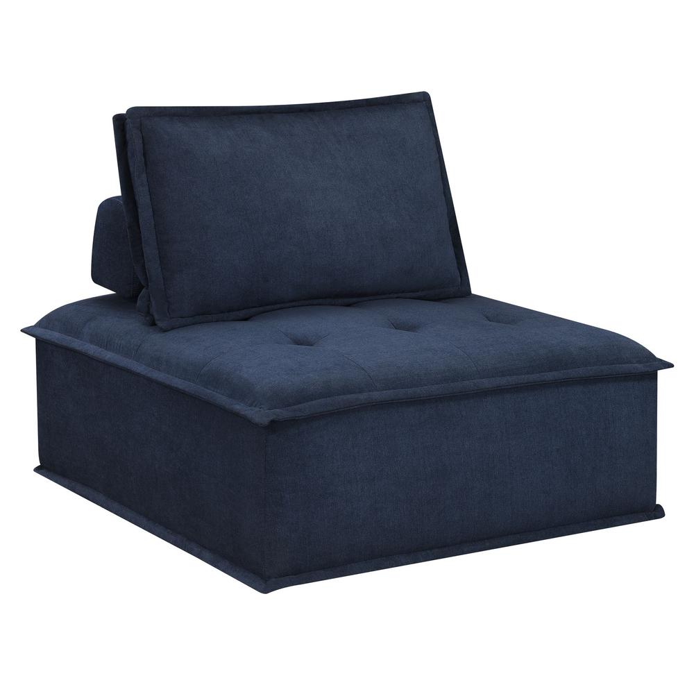 Picket House Furnishings Cube Modular Seating 5PC Sectional. Picture 3