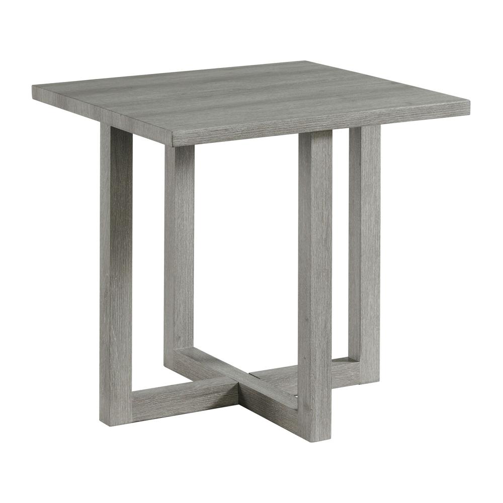 Dawson End Table in Grey. Picture 1