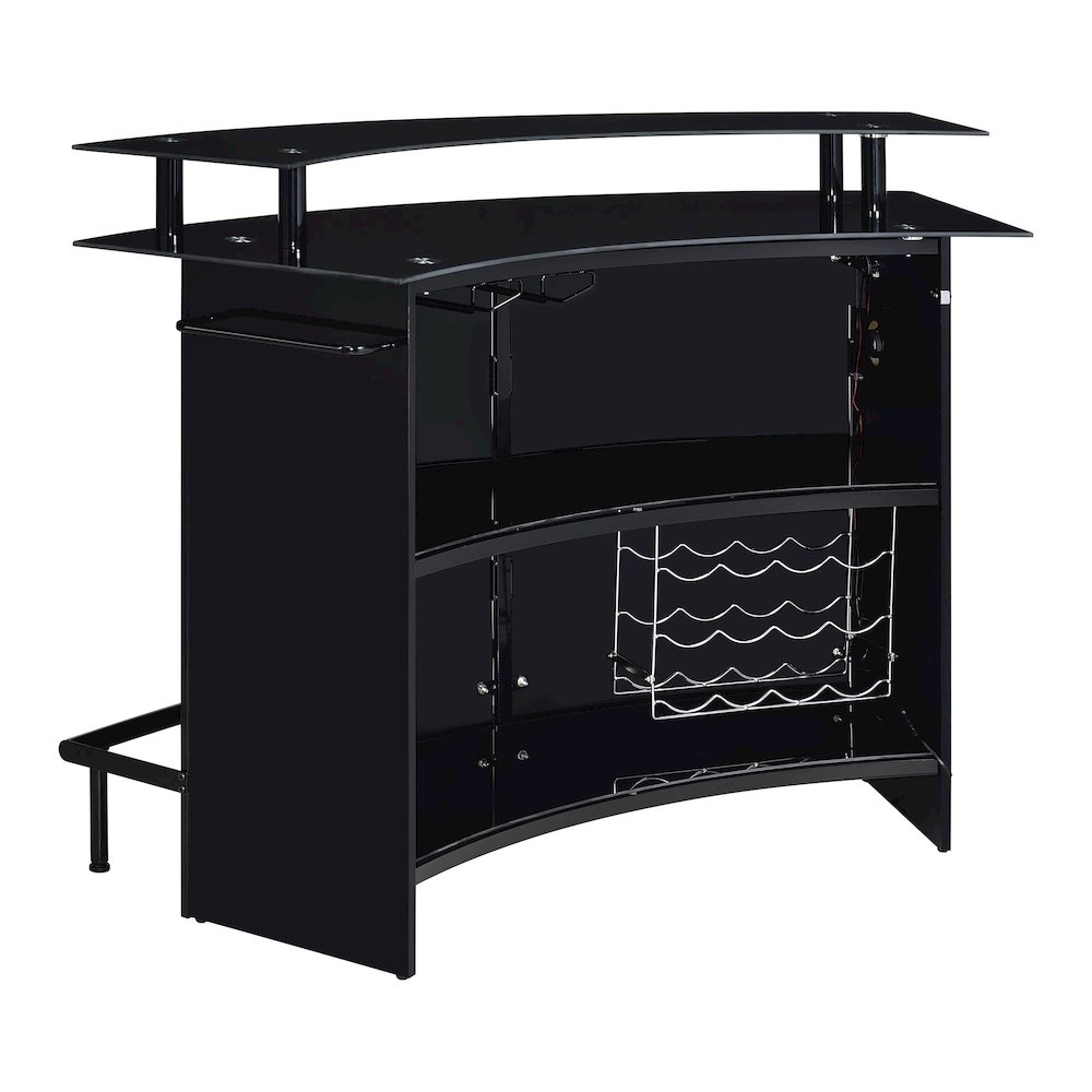 Valerie  Bar Table in Black. Picture 1