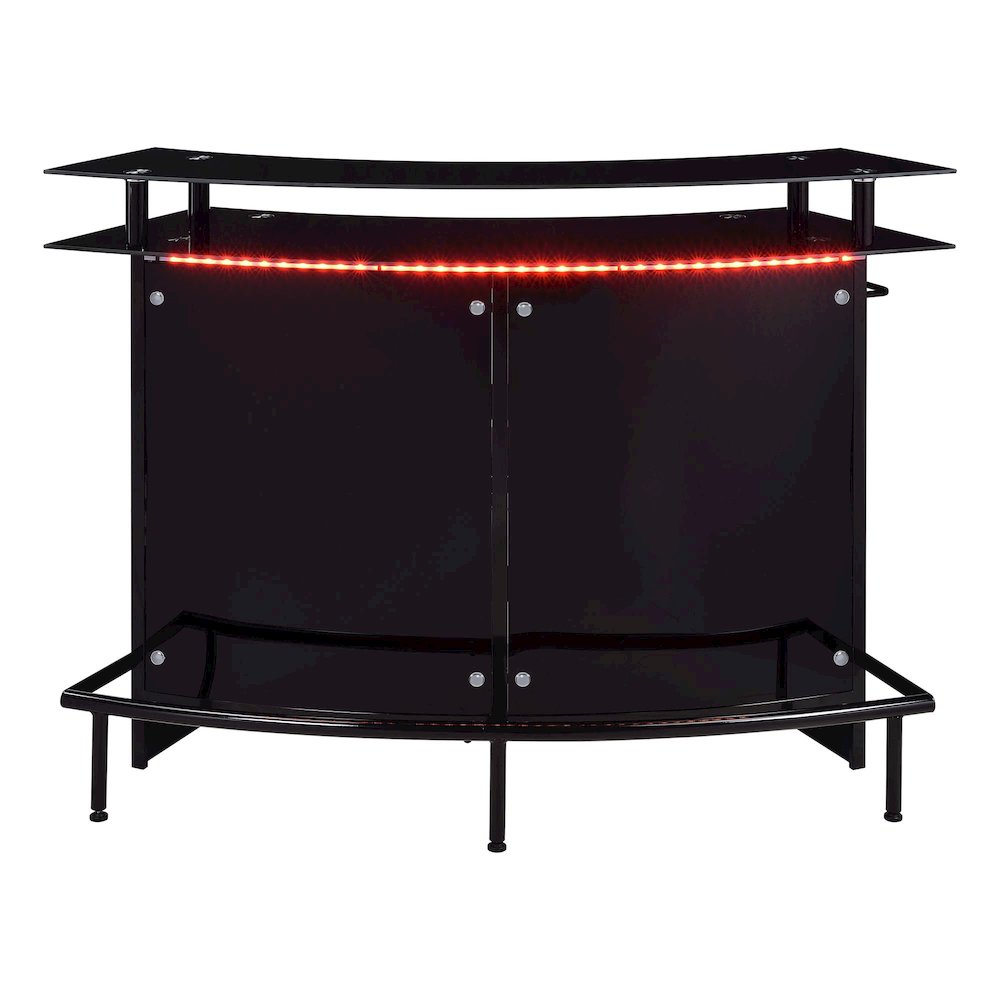 Valerie  Bar Table in Black. Picture 4