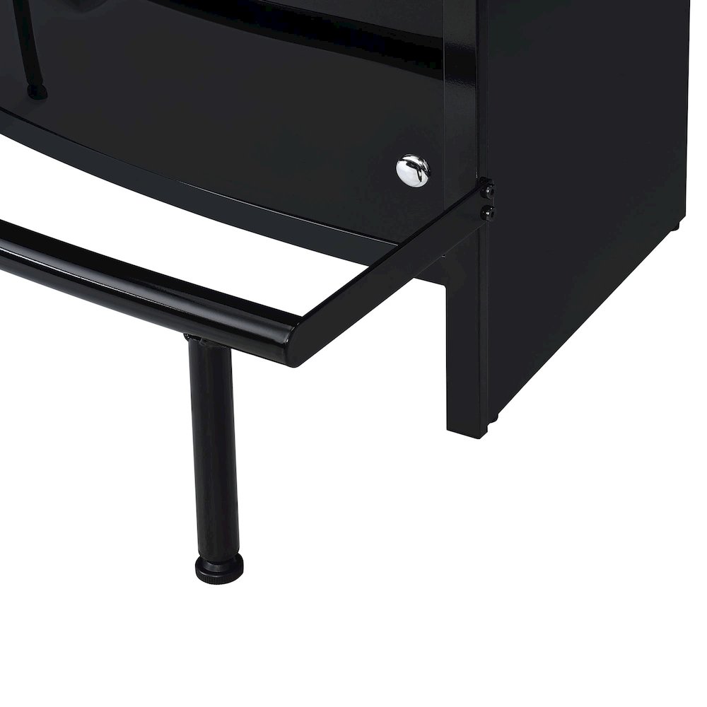 Valerie  Bar Table in Black. Picture 13