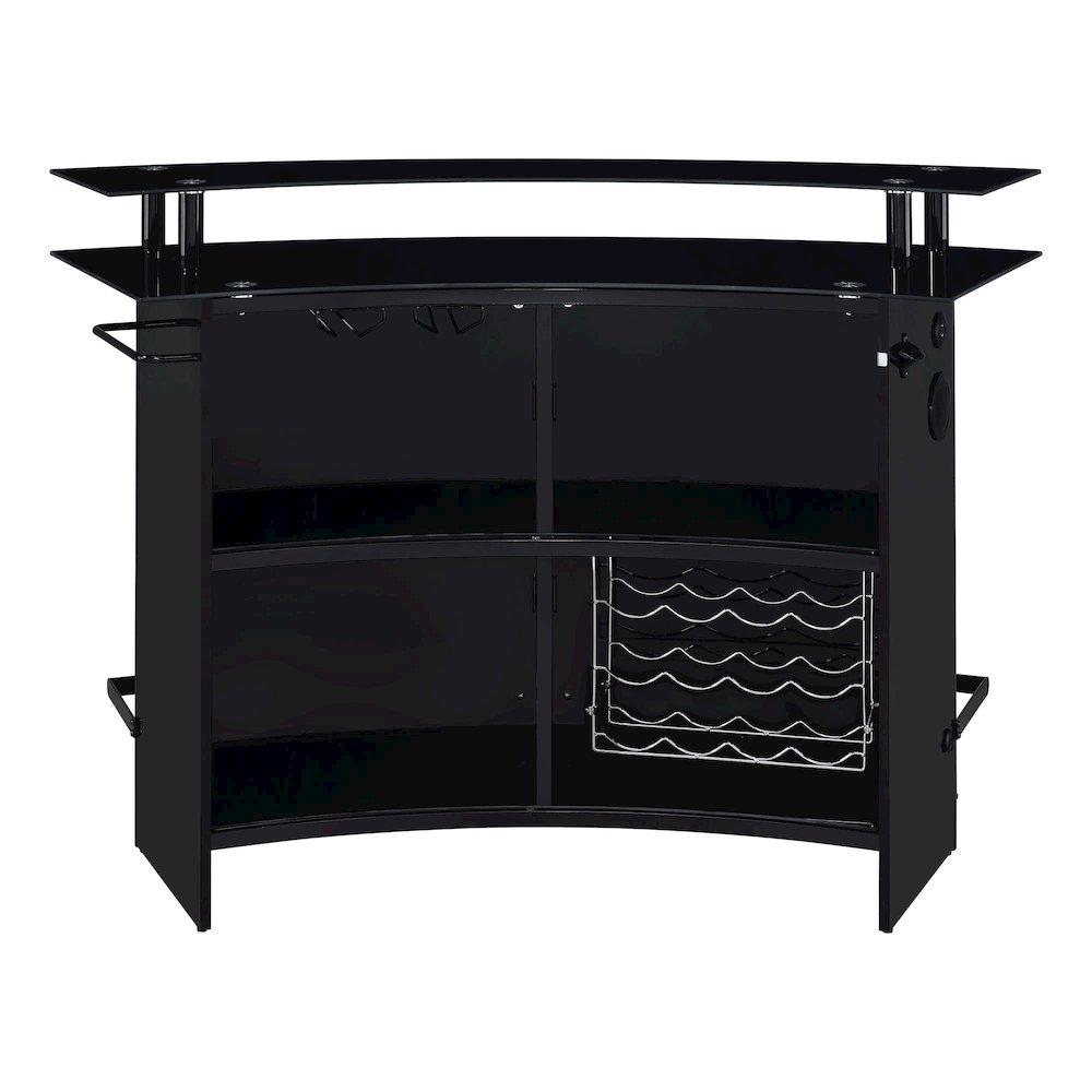 Valerie  Bar Table in Black. Picture 2