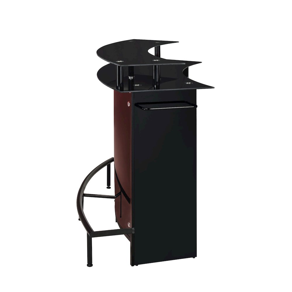 Valerie  Bar Table in Black. Picture 5