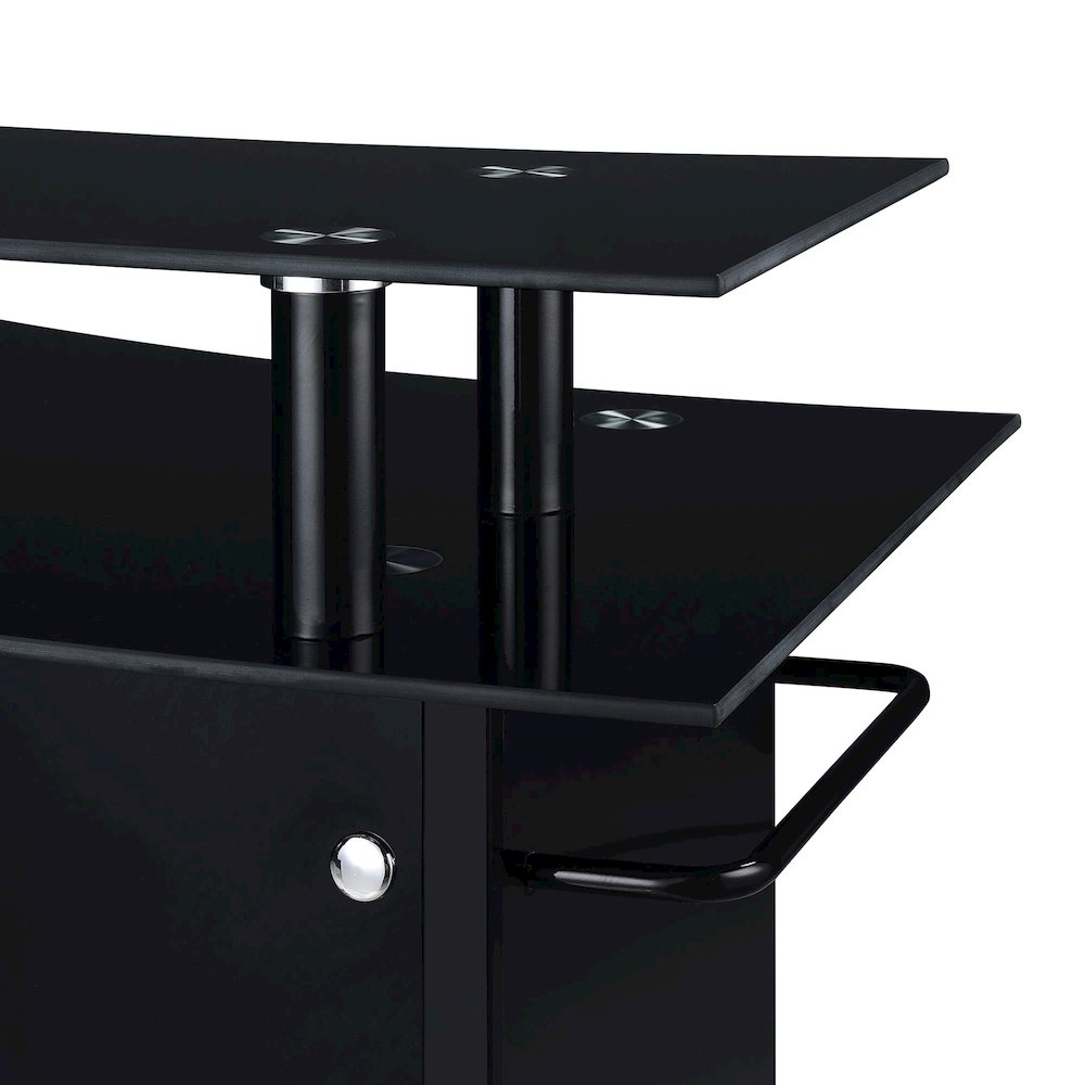 Valerie  Bar Table in Black. Picture 7