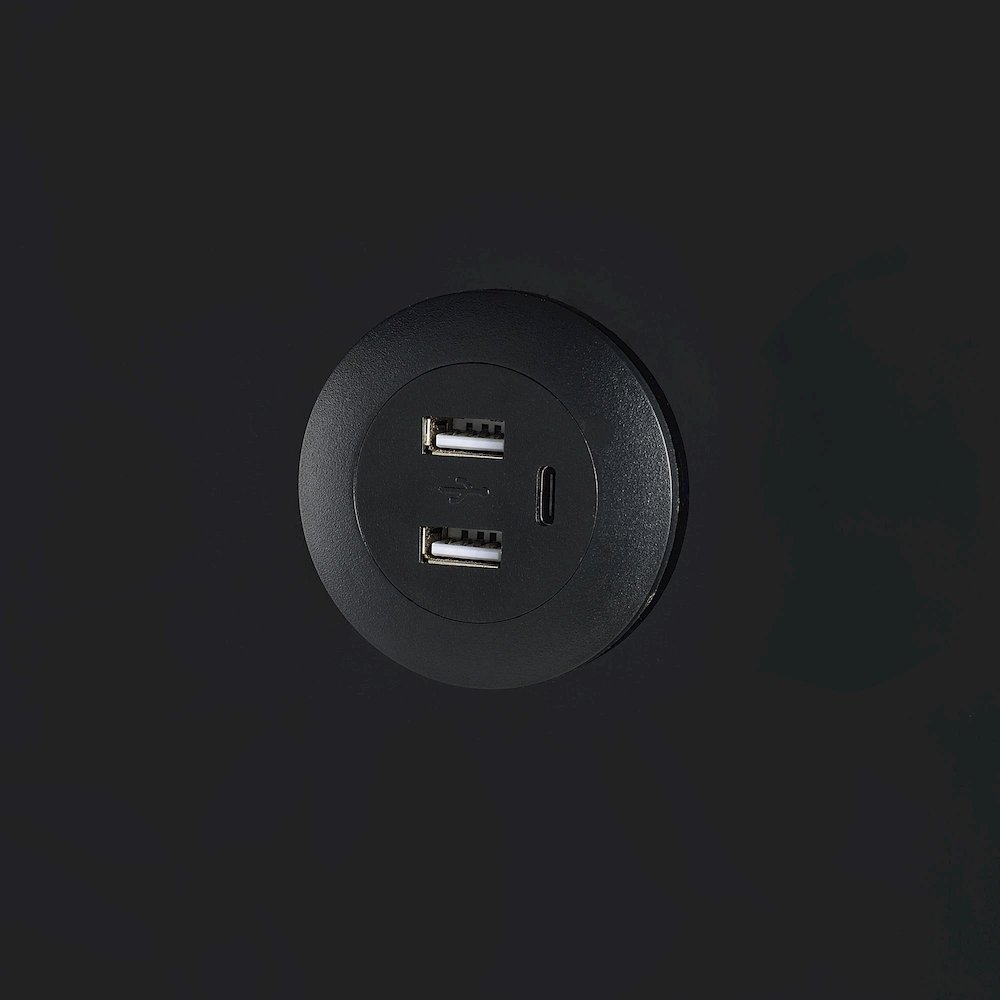 Valerie  Bar Table in Black. Picture 10