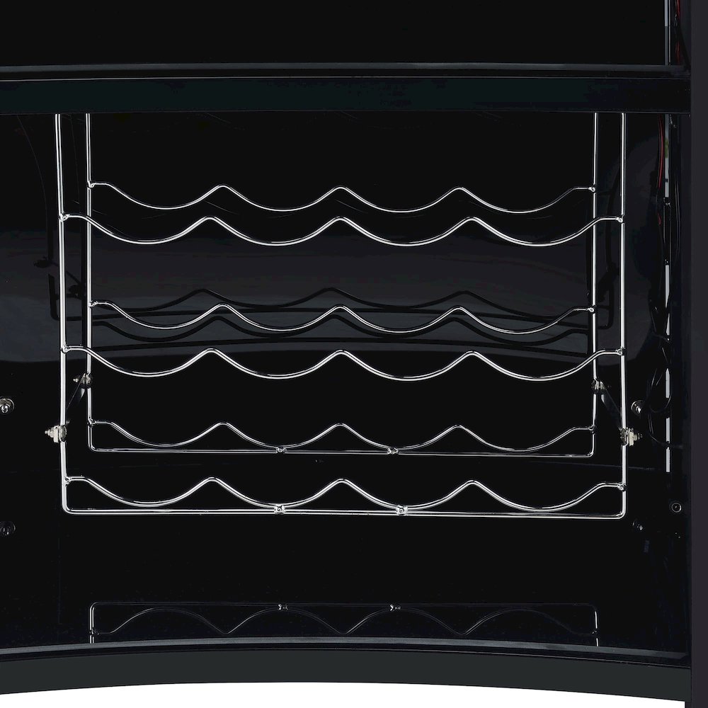 Valerie  Bar Table in Black. Picture 12