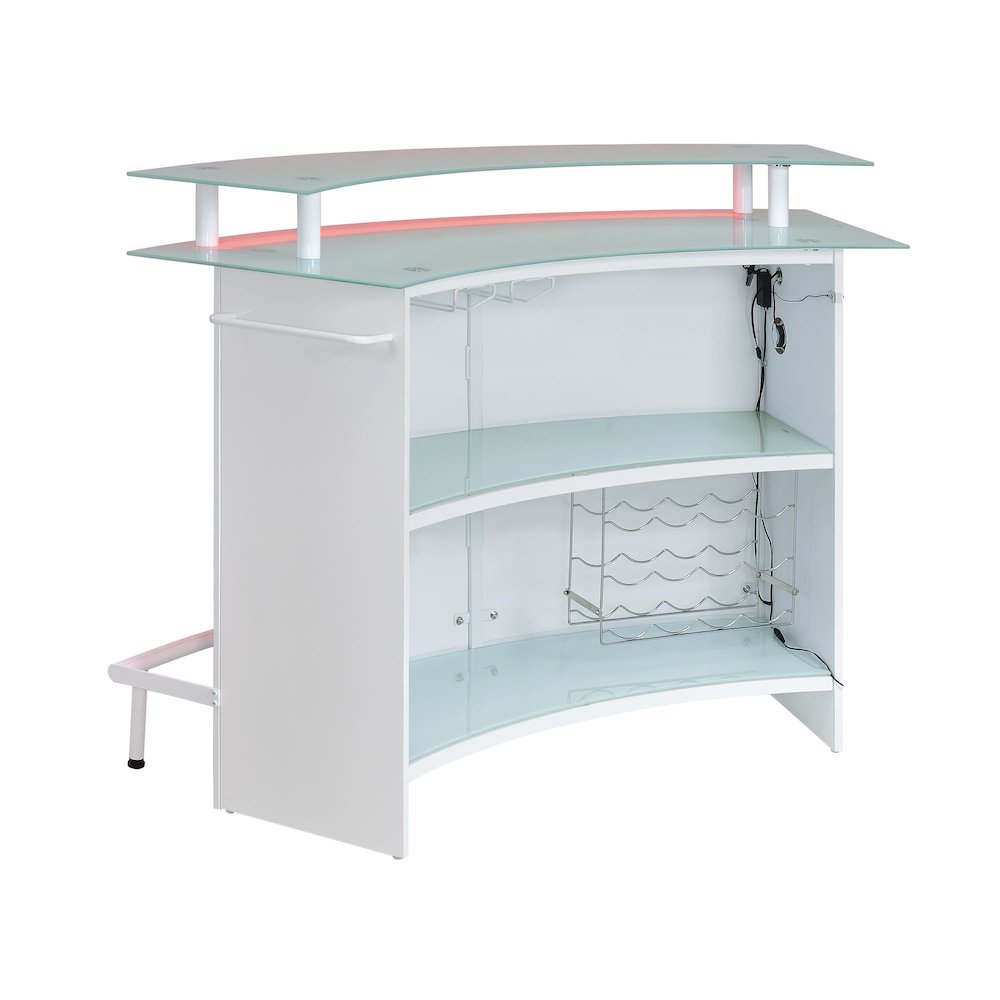 Valerie Bar Table in White. Picture 1