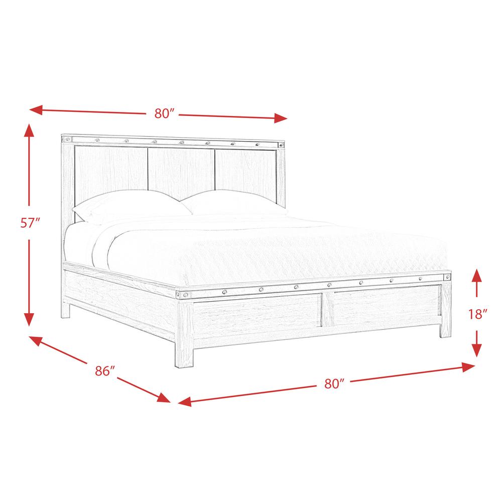Montauk King Panel Bed. Picture 70