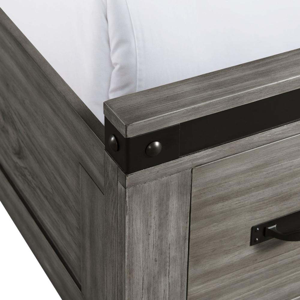 Picket House Furnishings Montauk Youth Twin Platform Storage Bed. Picture 11