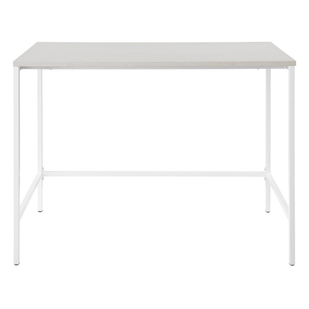 Contempo 42" Desk in White Oak Finish , CNT42-WK. Picture 5