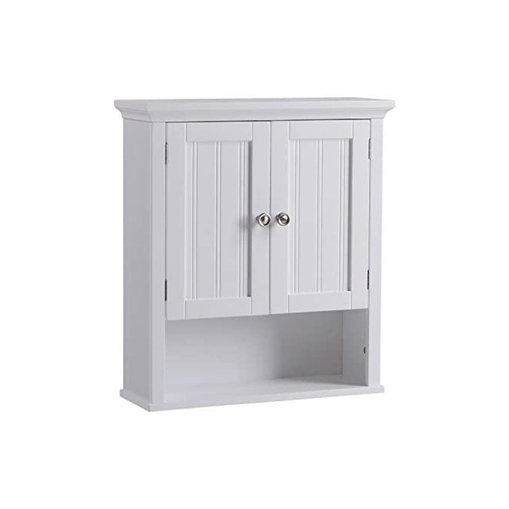 Two Door Wall Cabinet with shelves. Picture 1
