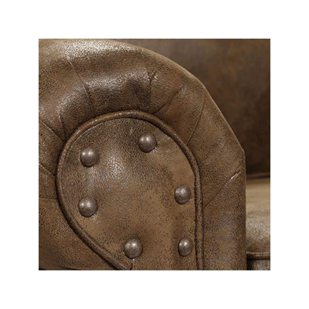 Buckskin Ottoman. Picture 4