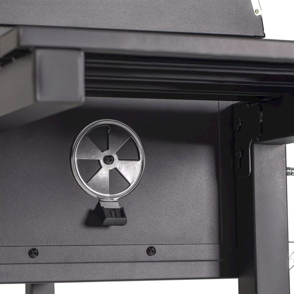 Charcoal Grill, Steel, Adjustable Tray, Black. Picture 7