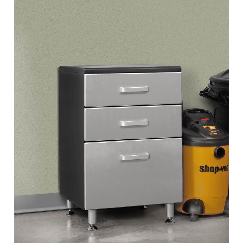Tuff Stor 24206 Garage Storage Cabinet with Two Doors and Three Drawers. Picture 3