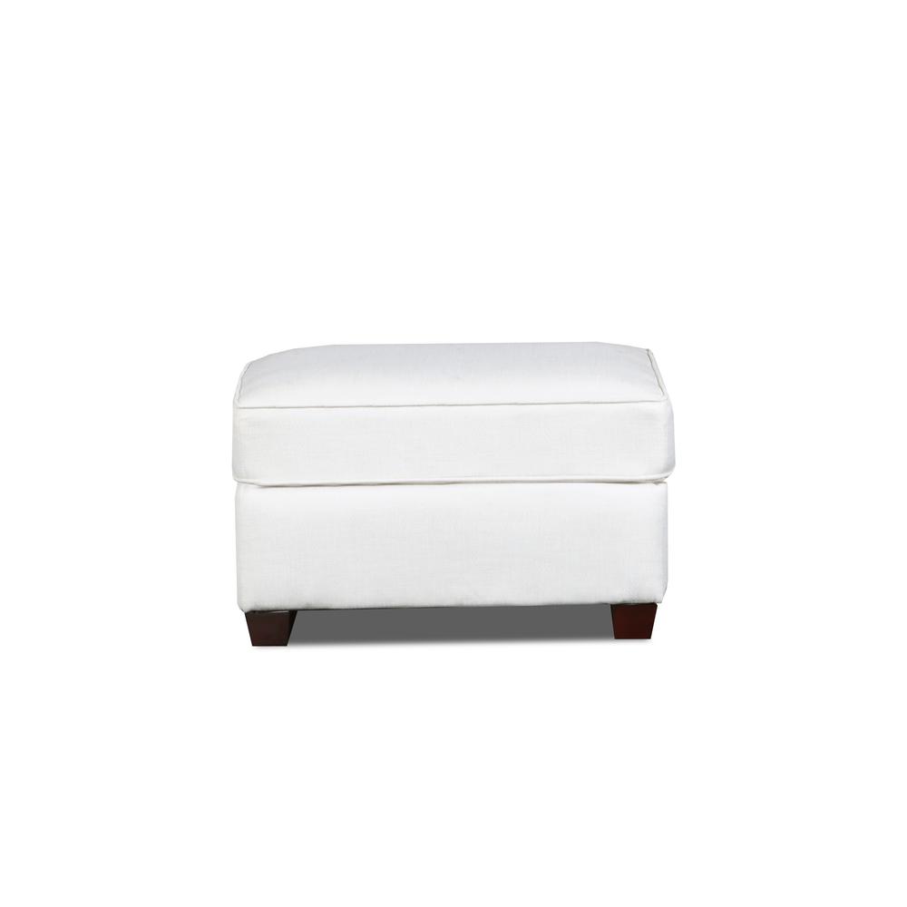 Living Room Relay Linen Ottoman. Picture 9