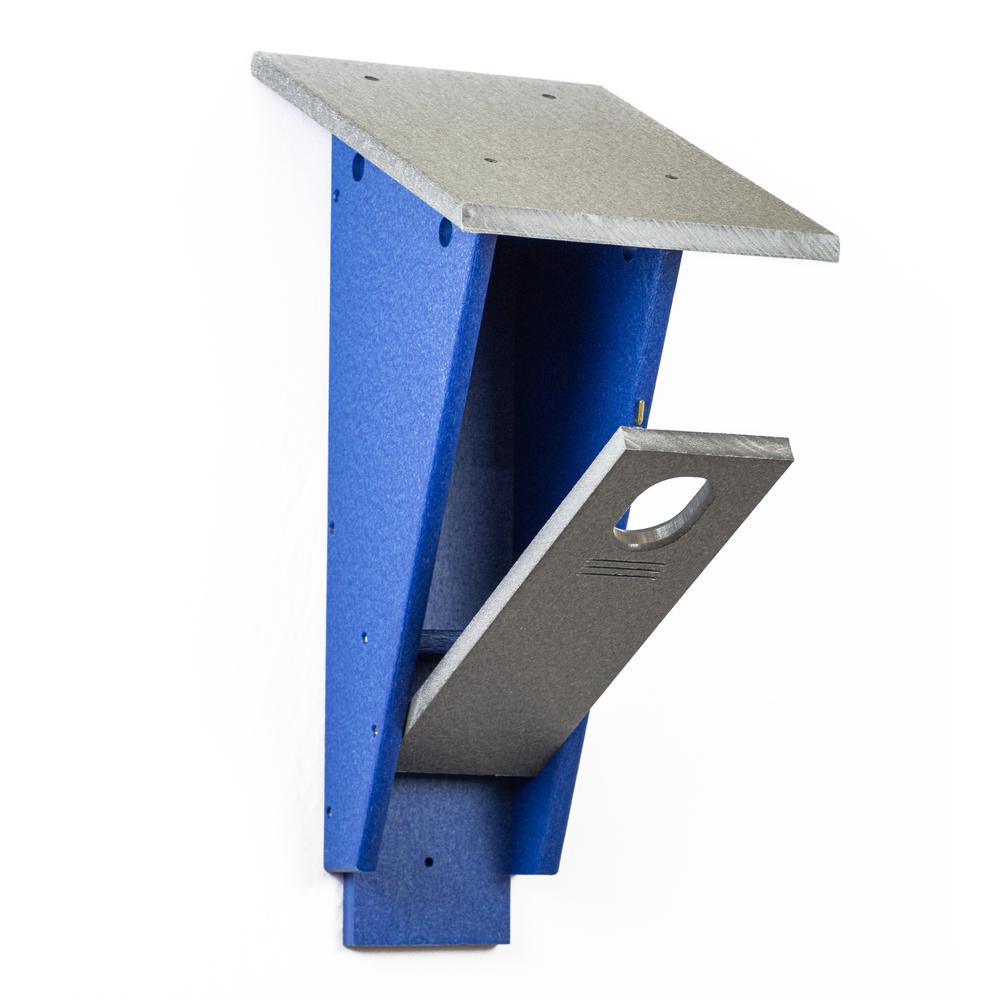Peterson Blue Bird House Made with High Density Poly Resin. Picture 4