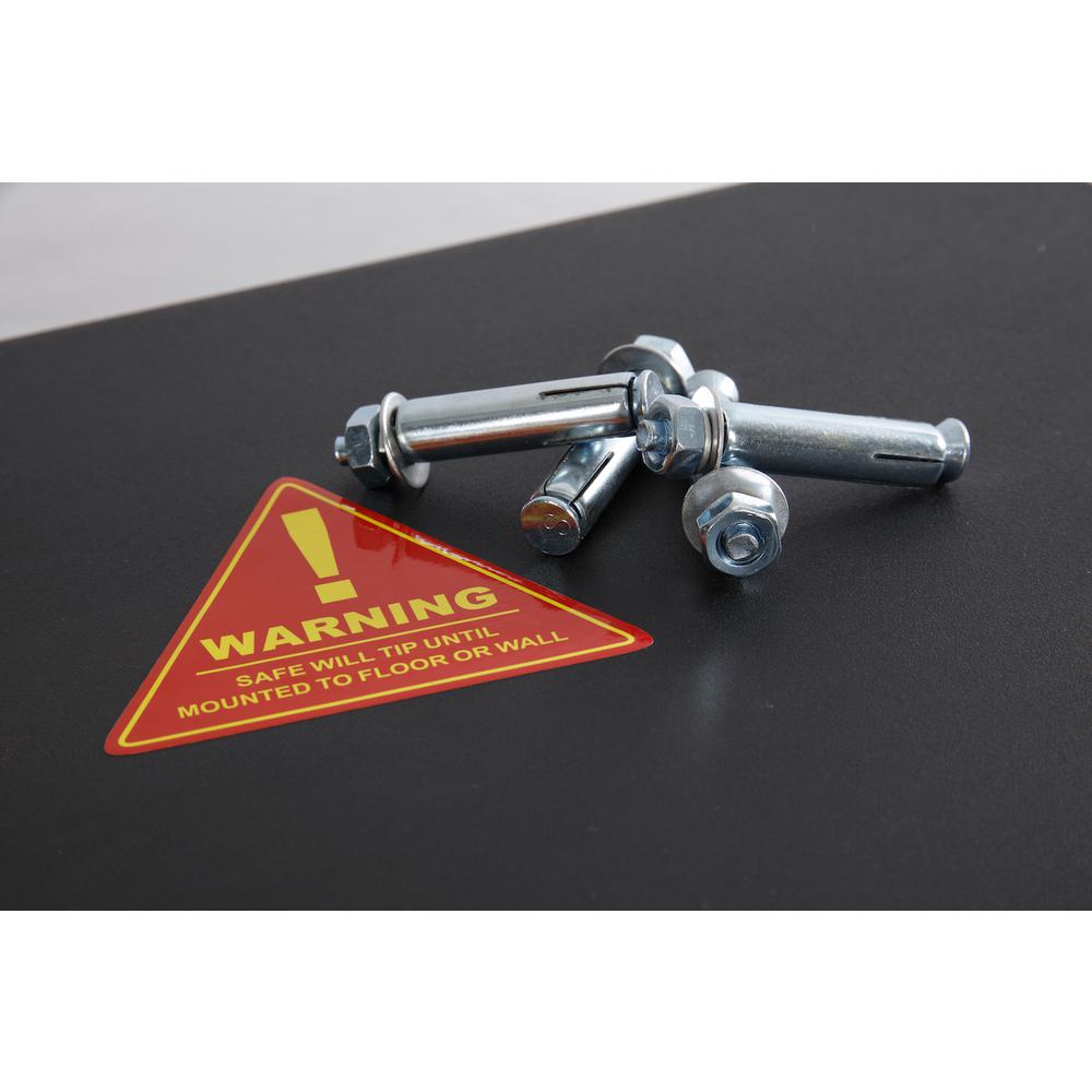 5 Gun Starter Metal Security Cabinet. Picture 4