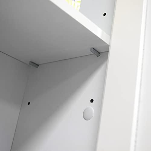 Two Door Wall Cabinet with shelves. Picture 5