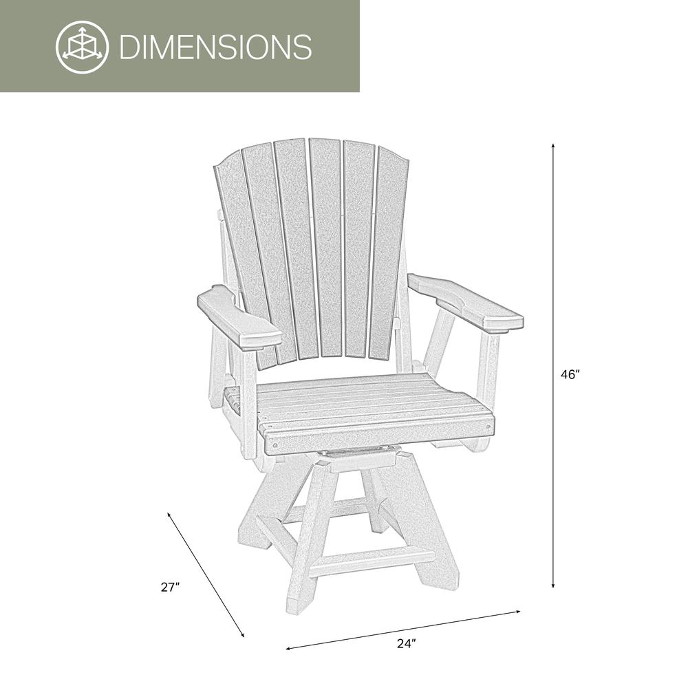 Five Piece Square Dining Height Dining Set in Cedar with a Tudor Brown Base. Picture 9