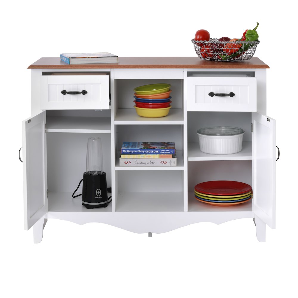 Countryside Buffet with Two Drawers and Two Doors. Picture 9