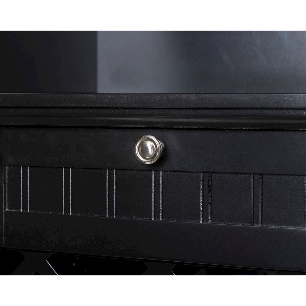 Wine Cabinet in Black. Picture 6