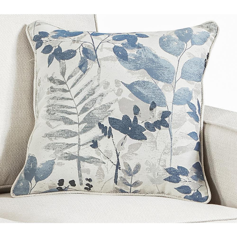 Living Room Relay Mist Sofa with Two Throw Pillows. Picture 7