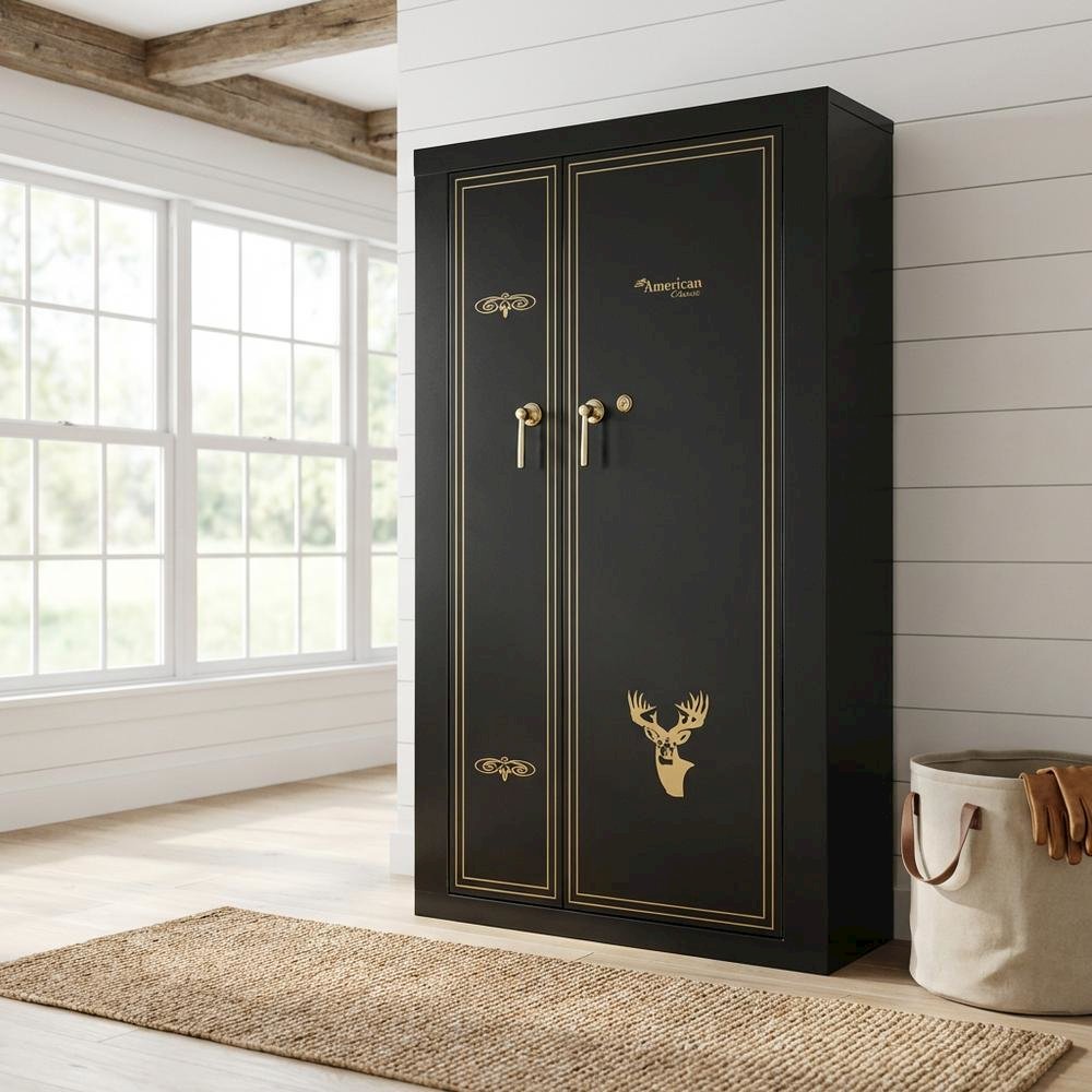 Steel Storage Cabinet In Black With Durable Construction And Spacious Interior. Picture 2