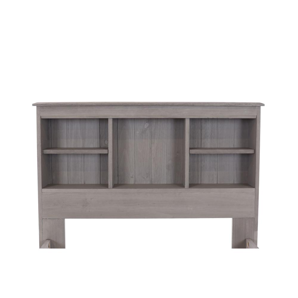 Twin Captains Bookcase Bed with 3 drawers and a Twin Sized Trundle. Picture 4