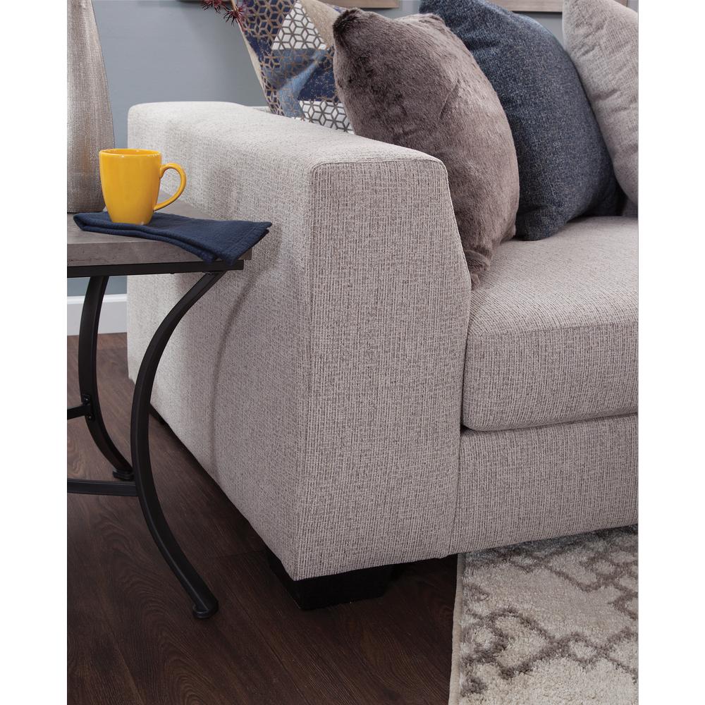 American Furniture L Shaped Sectional Sofa with 9 Loose Back Pillows and 2 Accent Pillows. Picture 6