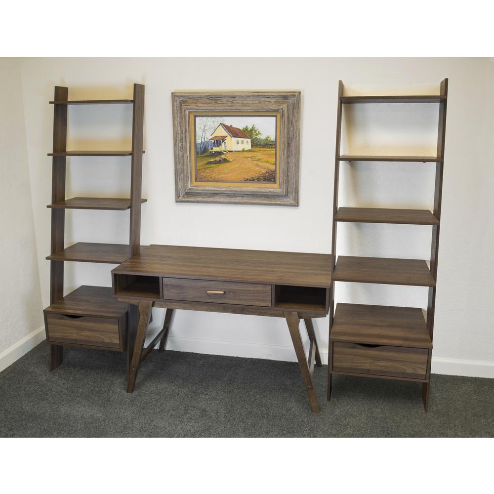 Mid Century Desk with One Drawer and Sturdy Legs. Picture 10