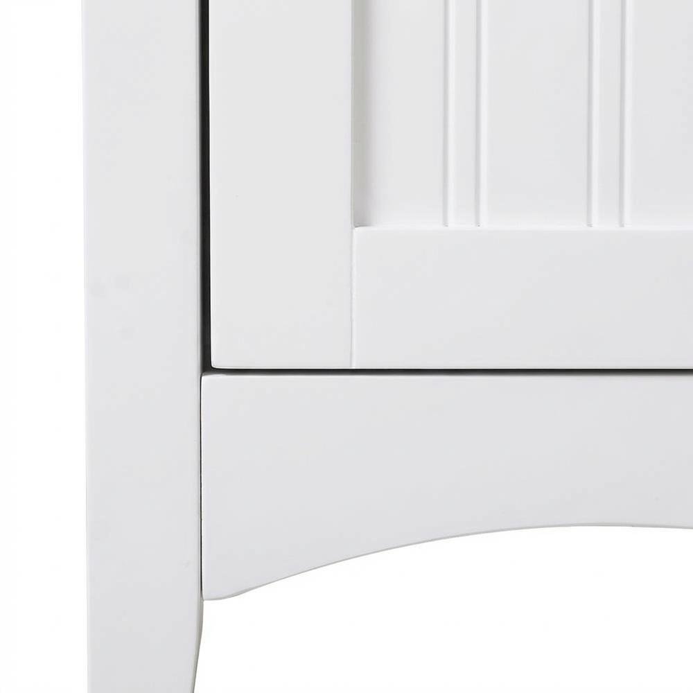 Metal and wood kitchen storage pantry with one door, space-saving design. Picture 5