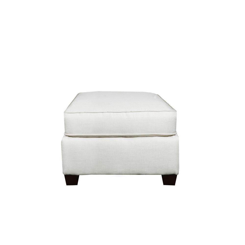 Living Room Relay Linen Ottoman. Picture 8