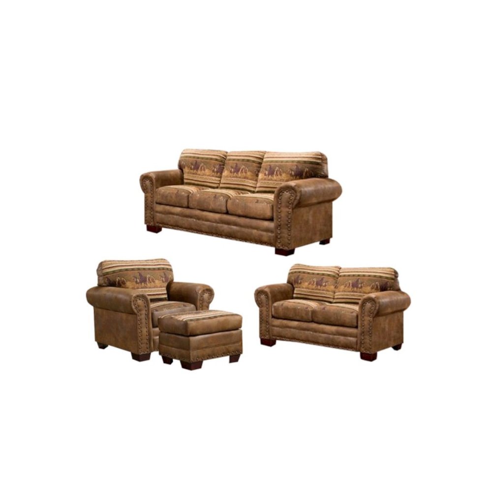 Wild Horses - 4 Piece Set. Picture 1