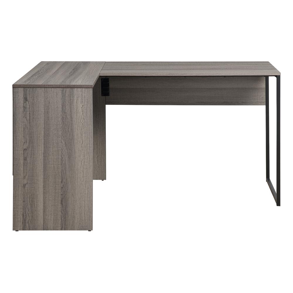 Hagney Lane L-Shape Desk in Farm Oak Finish, HGN782-FK. Picture 4