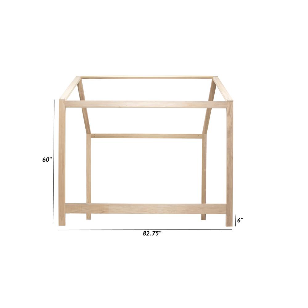 American Furniture Classics Queen Size House Bed with Raised Base. Picture 9