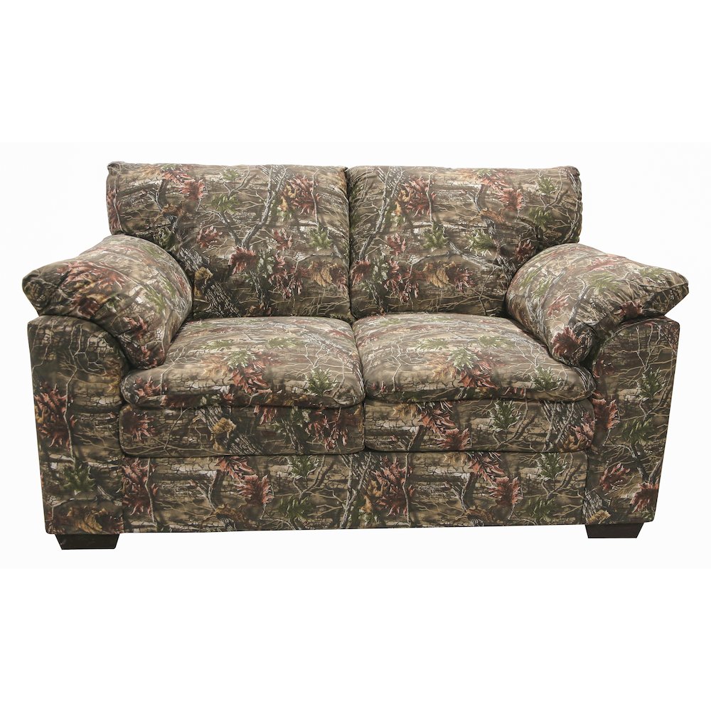 Loveseat in Superflauge Camo Fabric. Picture 1