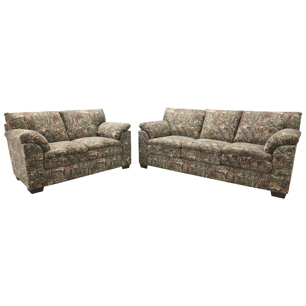 Loveseat in Superflauge Camo Fabric. Picture 7