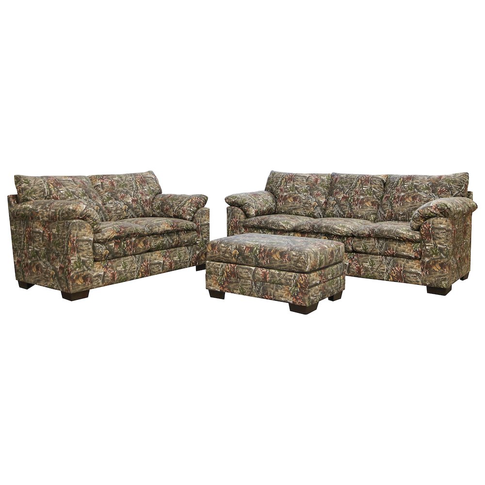 Loveseat in Superflauge Camo Fabric. Picture 9