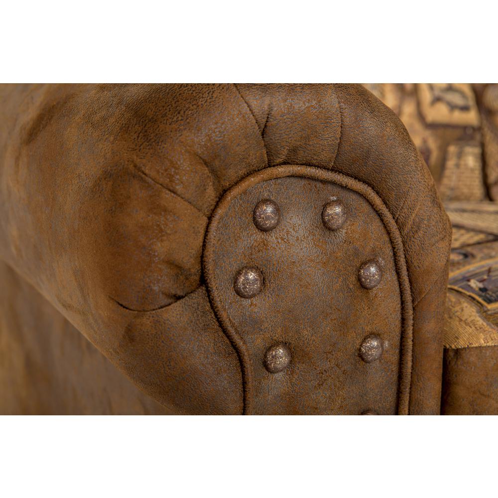 Angler's Cove Ottoman. Picture 2