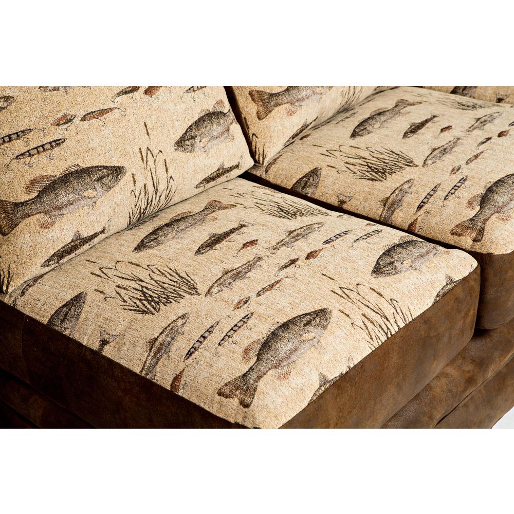 Angler's Cove Ottoman. Picture 4