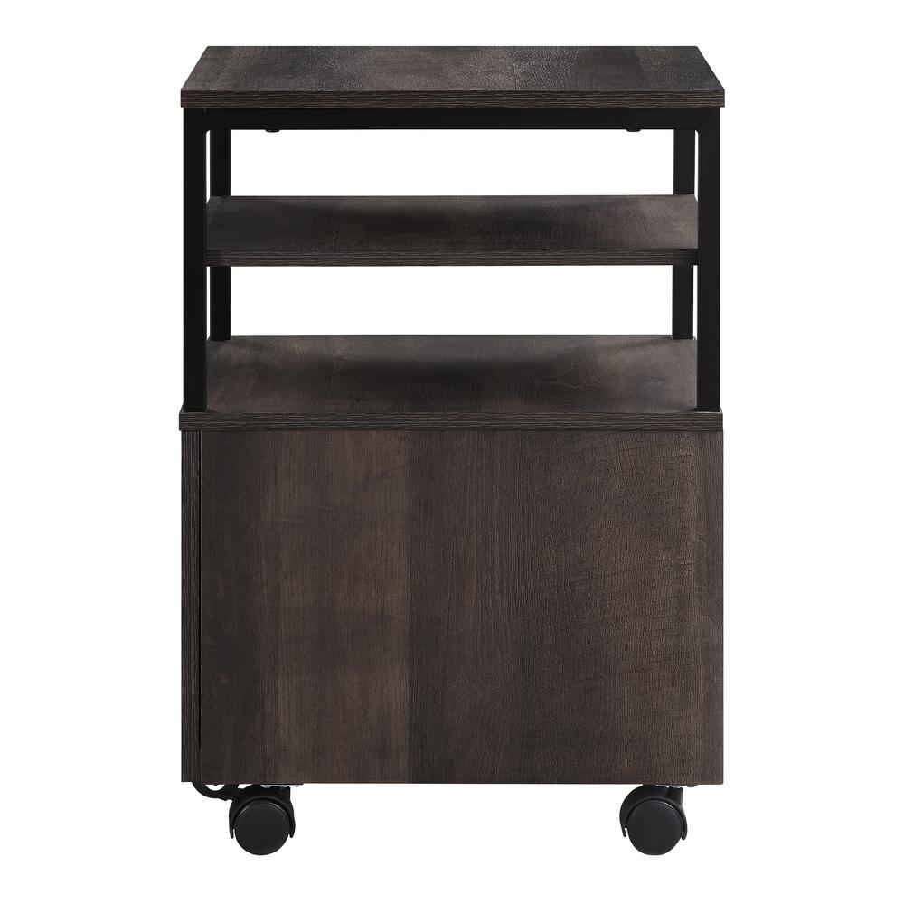 Contempo Mobile Cart in Ozark Ash finish, CNT15-AH. Picture 5