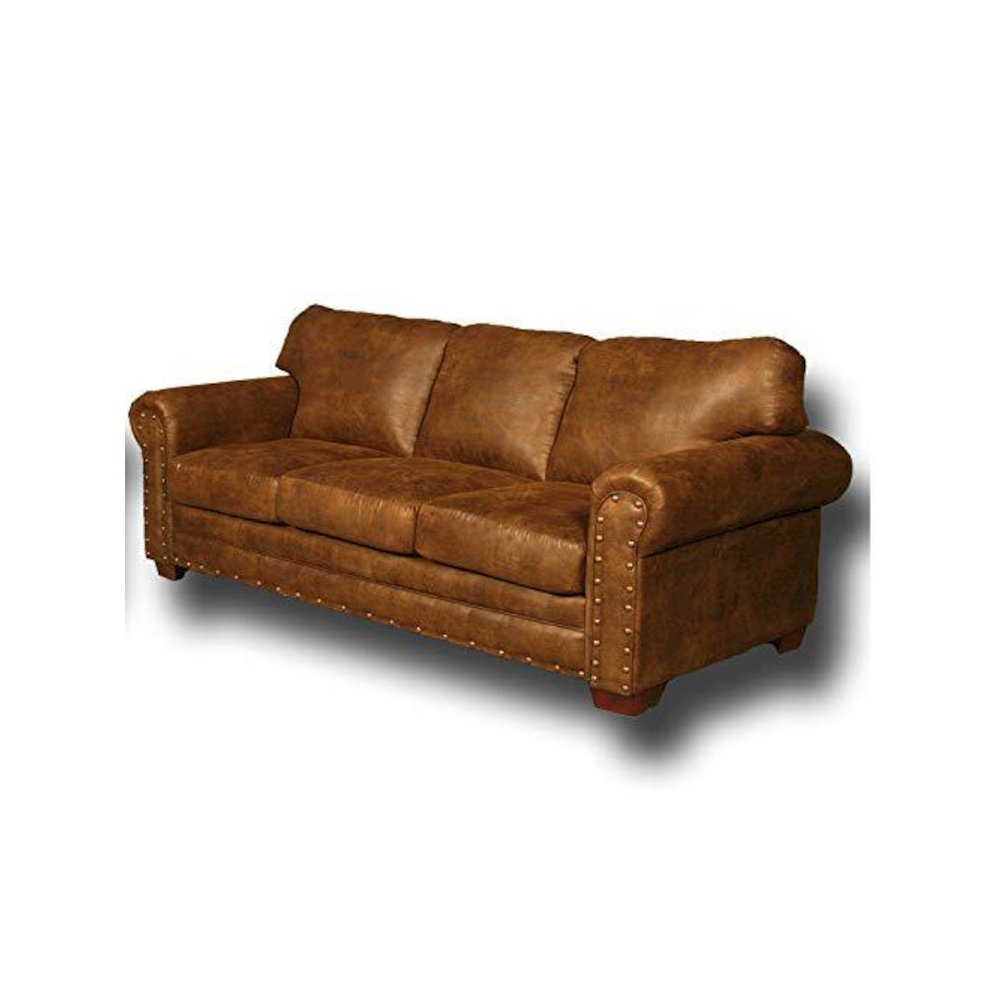 Buckskin Sofa. Picture 1